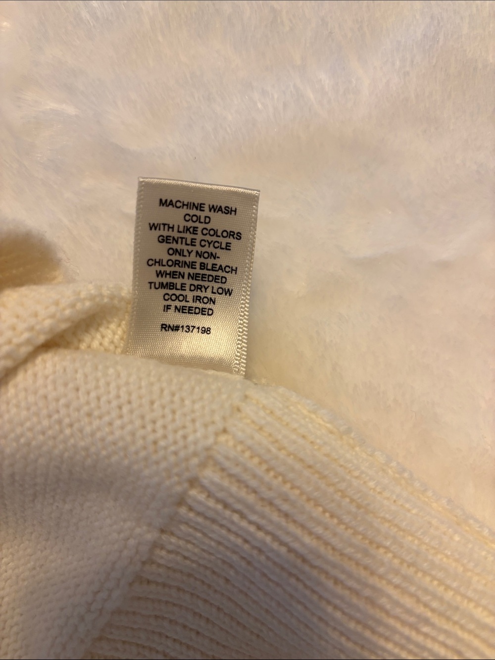 Joie Ivory Floral Embroidered Collared Sweater NWT M - Picture 7 of 9
